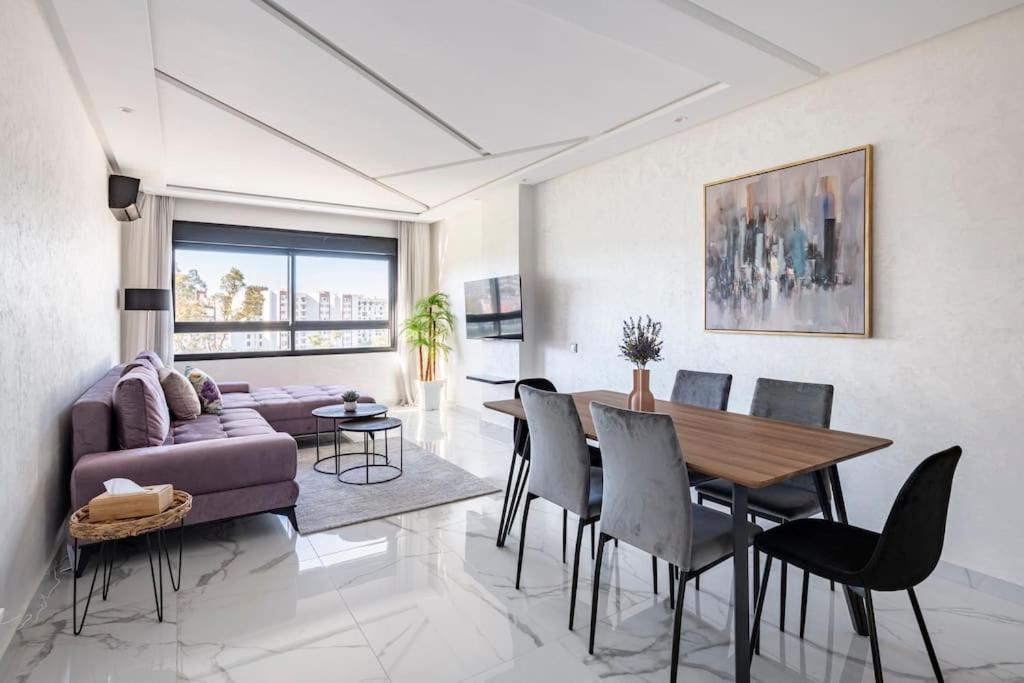 Superb & Sunny 2Br & 2Ba Apt. W/ Seaview, Malabata Tánger Exterior foto
